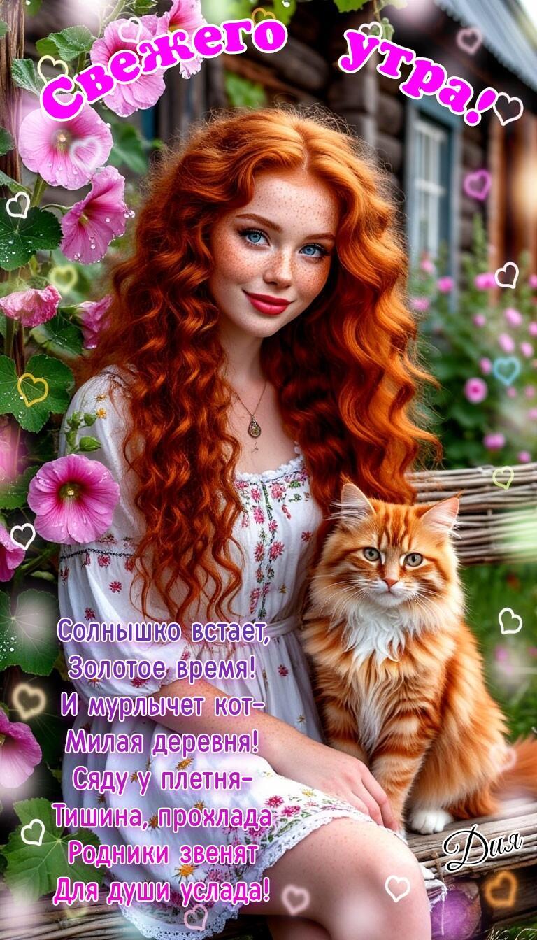 Деревенское утро- лирика