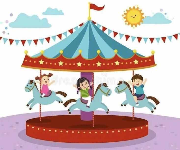 Карусель (Монорим - стихотворение (для детей) - 9 место)