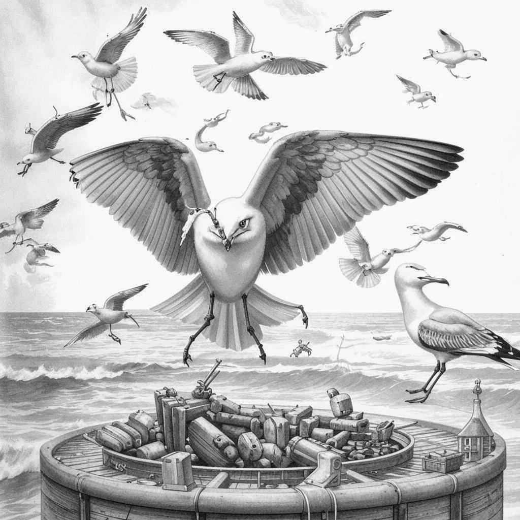 не кормите чаек хлебом