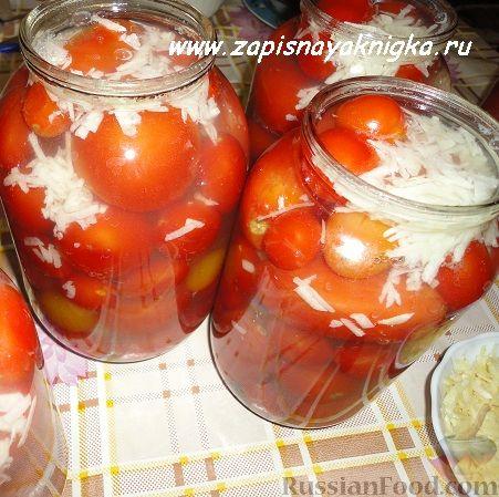 ПОМИДОРЫ ПОД "СНЕГОМ" ( рецепт )