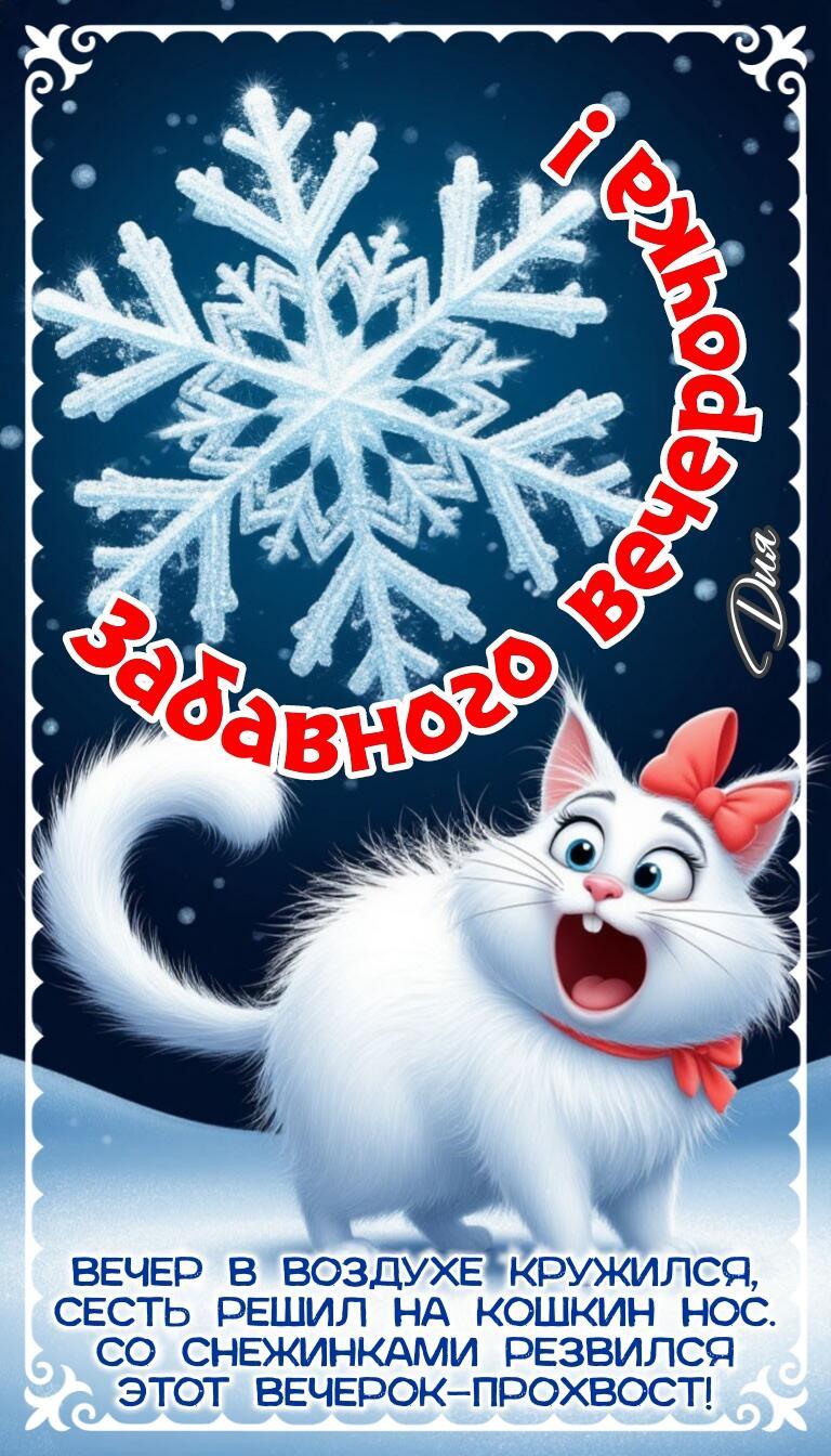 ДЕКАБРЬ. ВЕЧЕР. НОЧЬ -стихи  для открыток