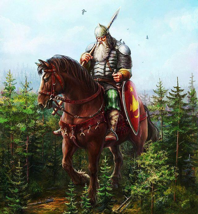 "Жил-был на белом свете богатырь"