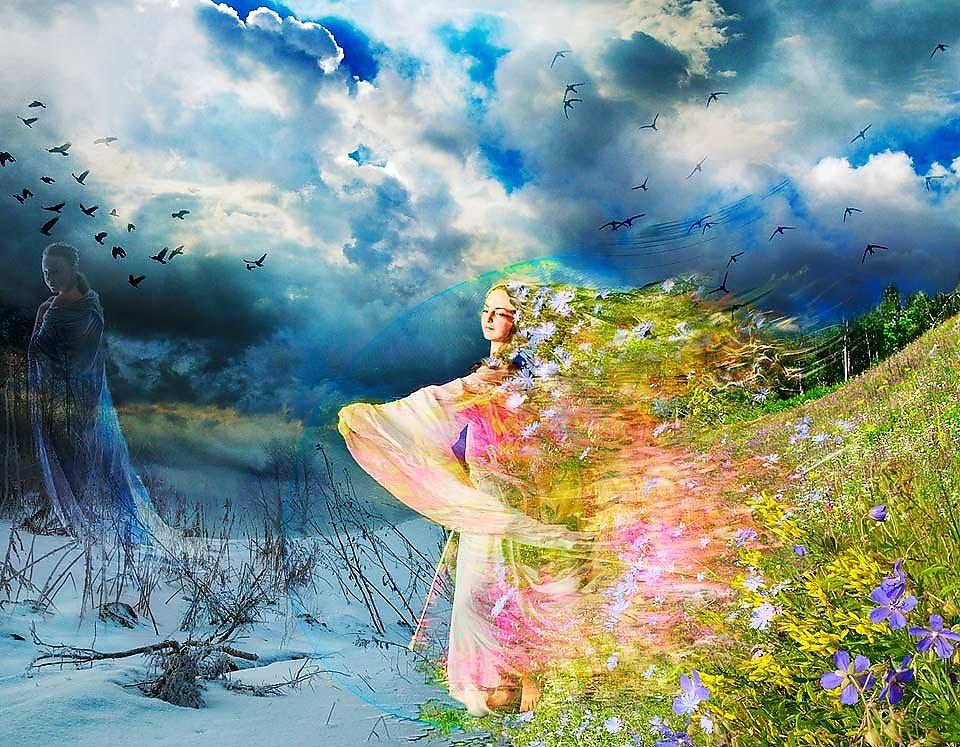 Весенне-зимний диалог