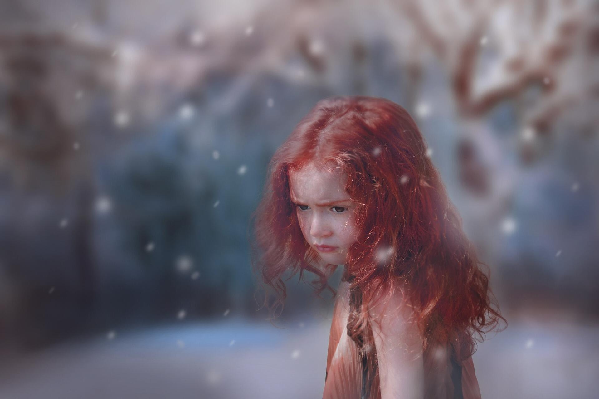 Осень — девчонка с рыжими косами