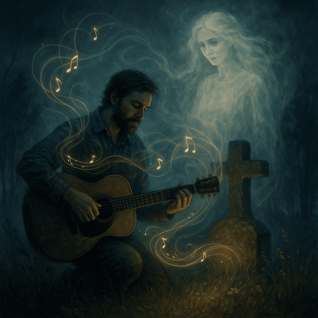 У погоста шумят ковыли