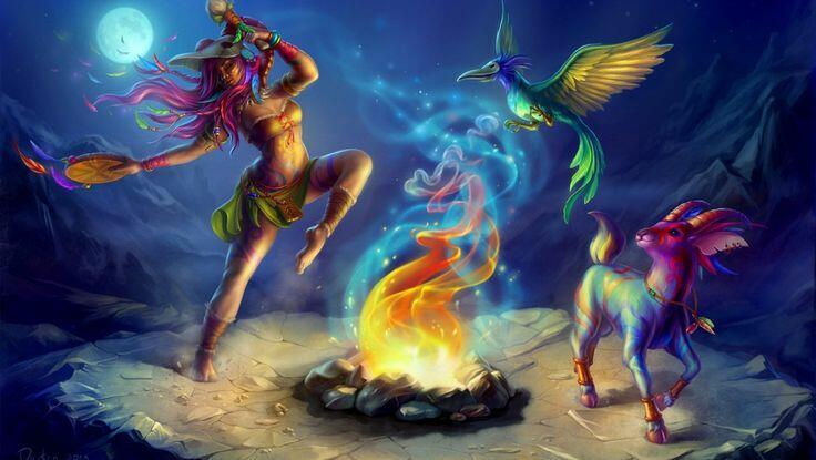 В полнолуние, ровно в полночь