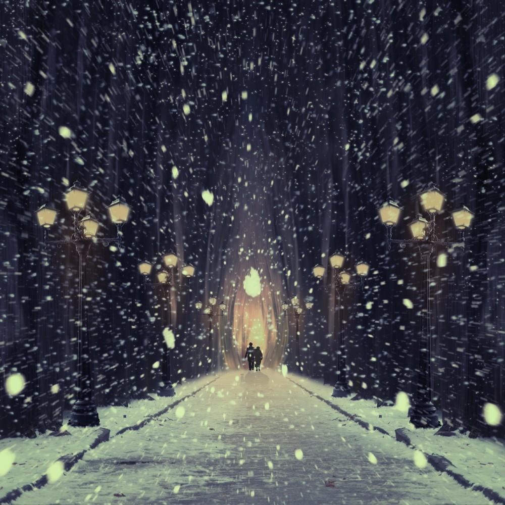 Нас метель закружила...