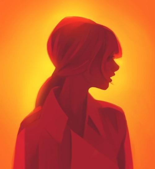 Яркий тёплый лучик