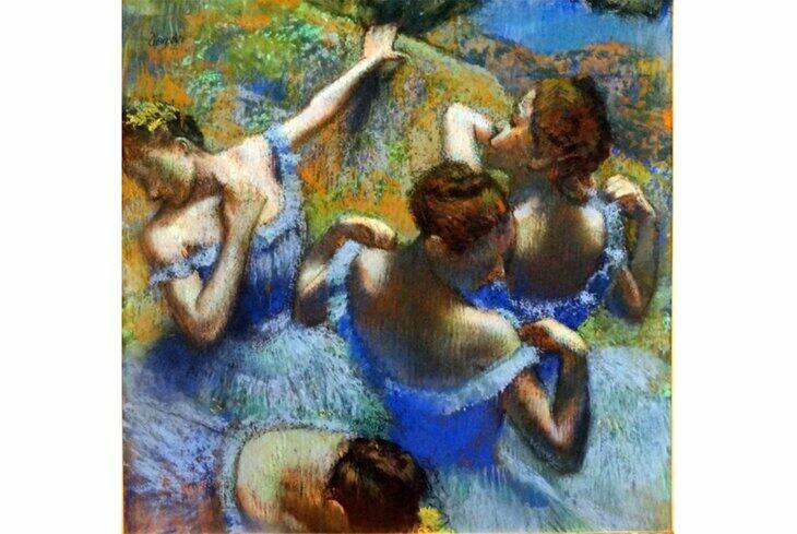 Голубые танцовщицы Дега (цикл стихов)