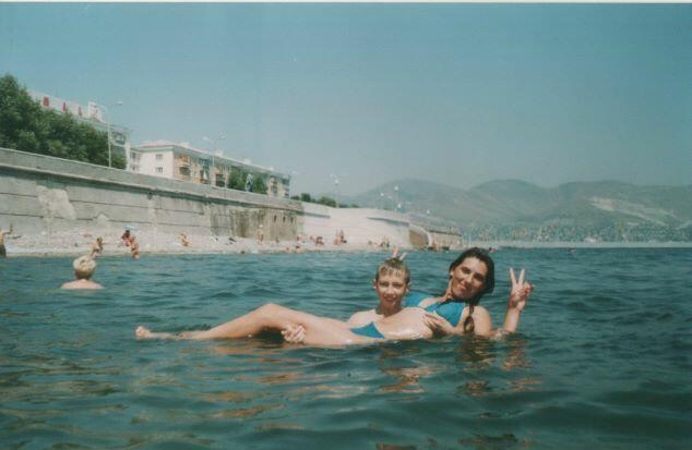 Мы на пляже, как тюлени