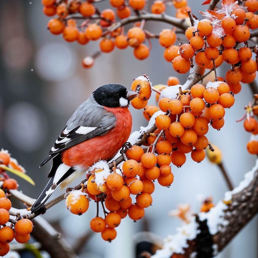 РЯБИНОВЫЕ БУСЫ