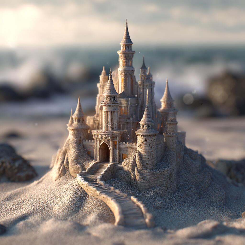 Замок из песка