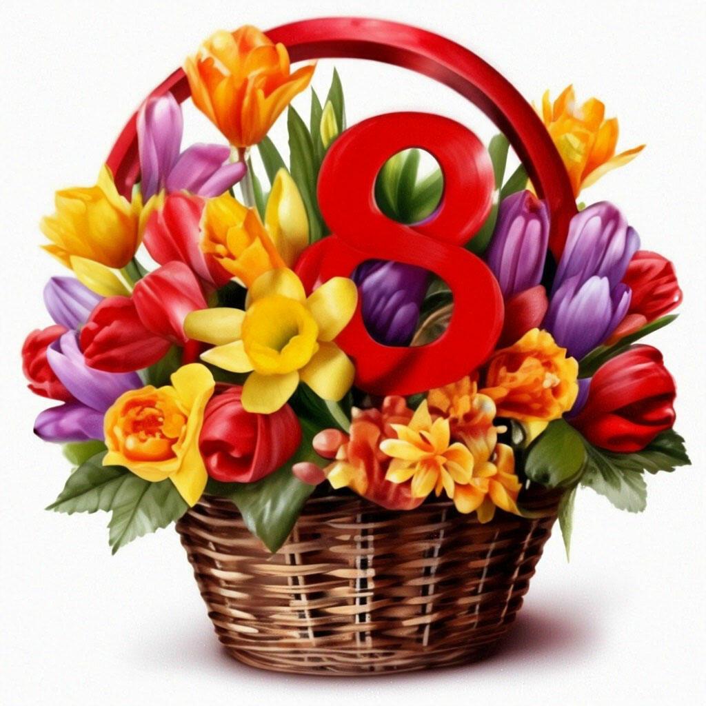 Поздравление для милых дам