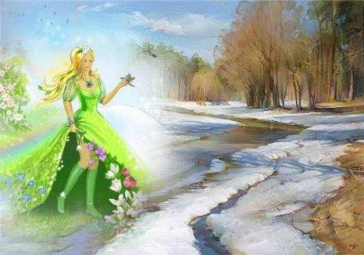 Белым - белым, диким полем