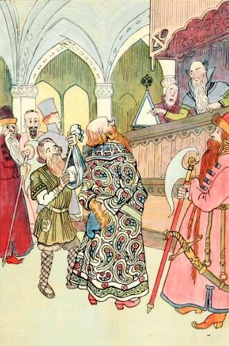 Шемякин суд   (Читает Есения)