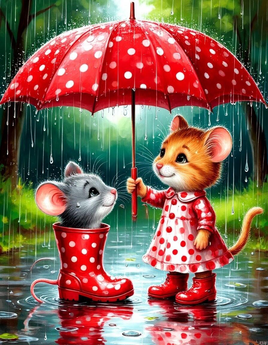 Капает дождик- для детей