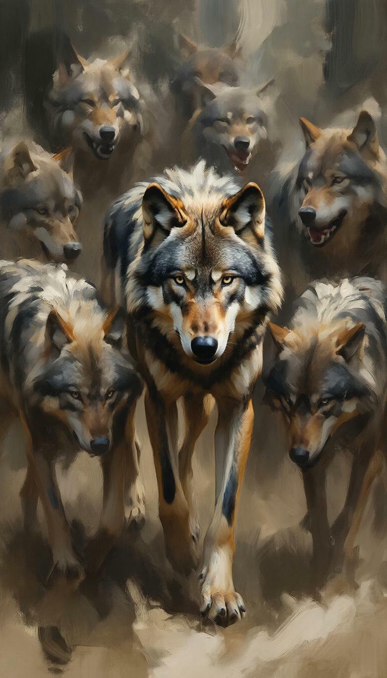 СТАЯ ВОЛКОВ