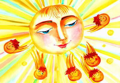 Солнечная песенка (второй вариант исполнения ИИ)))