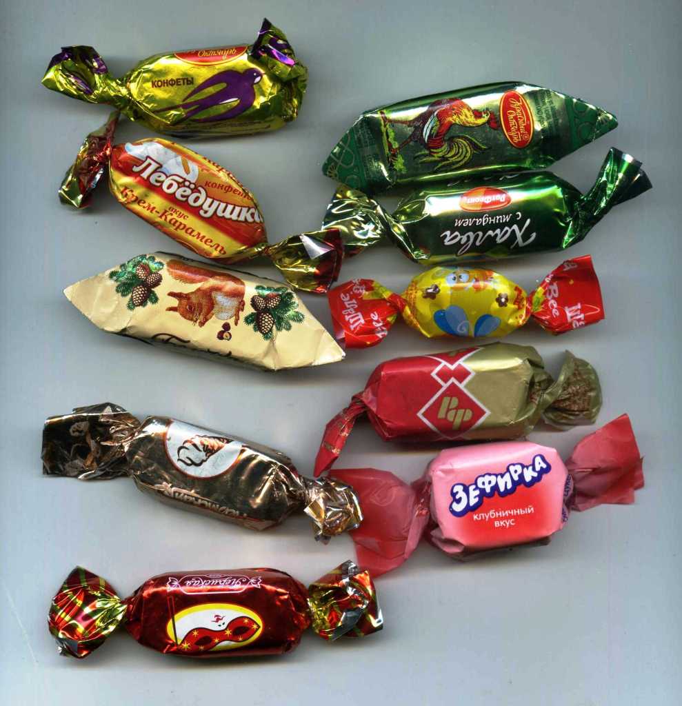 Candy wrappers