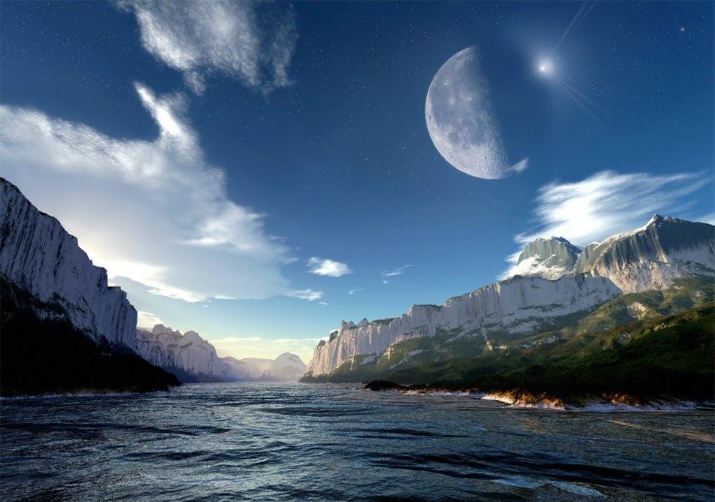 В Небесной синеве