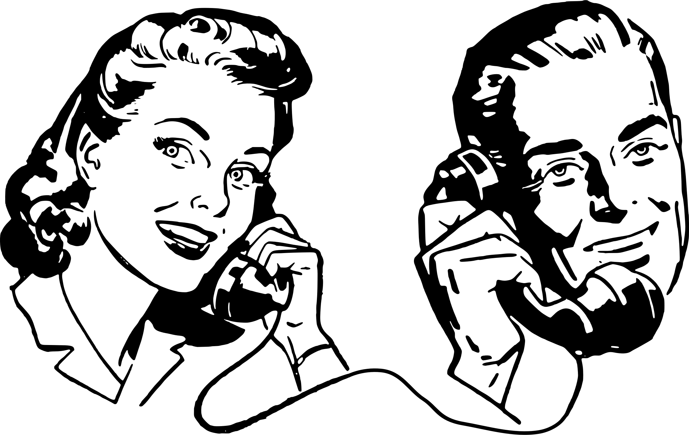 Dialogue calling. О женщина. Два человека разговаривают по телефону. Говорящий человек чб. Разговор по телефону рисунок.