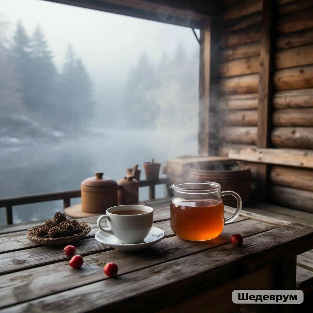 Утро морозное... 