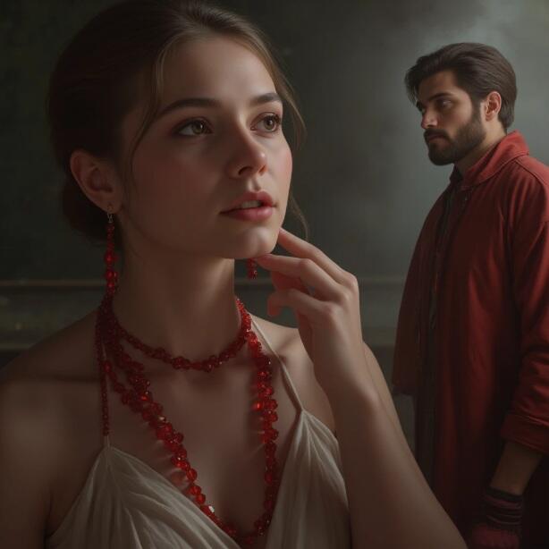 Гранатовые бусы