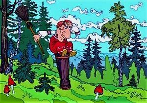 Не выйдет из Мадам Яги грабитель... /диалог/