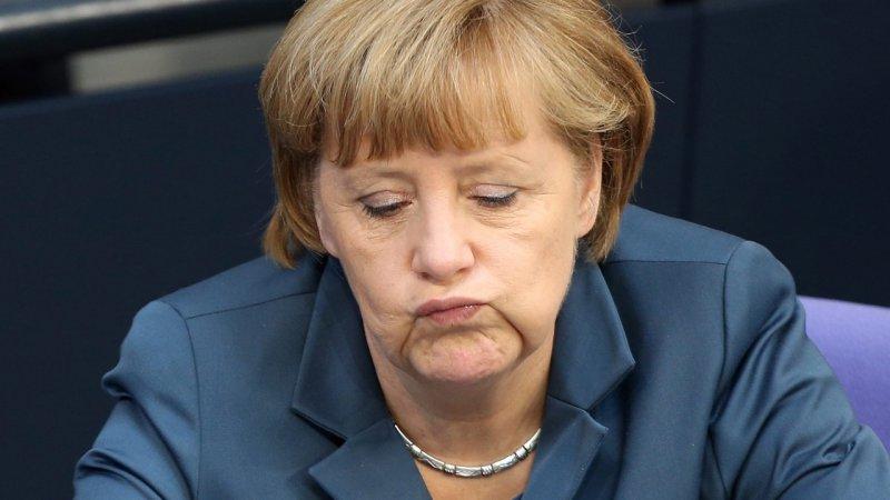 У фрау Меркель...