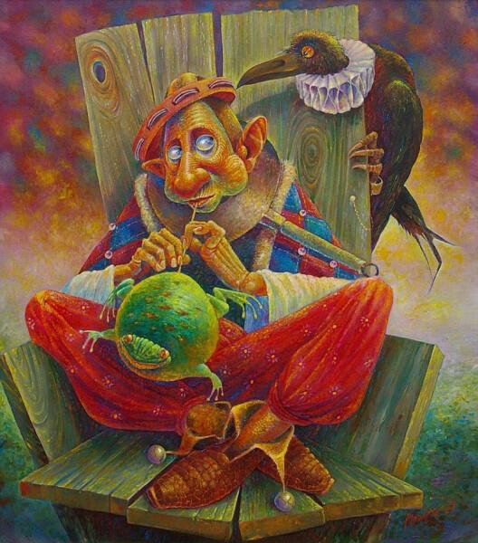 А комики чуть что — и за насос...