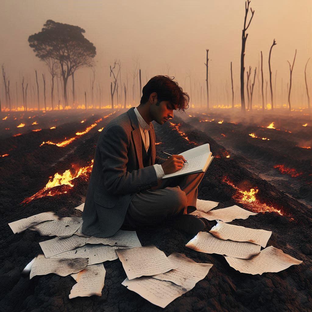 Де цвіло моє те́рня