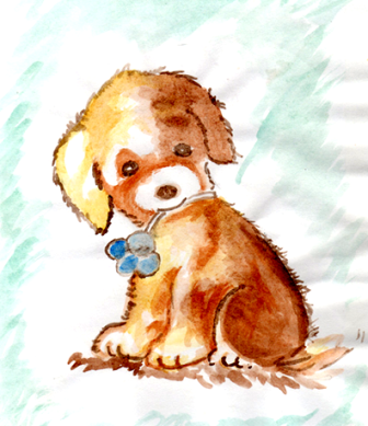 У меня пропал щенок