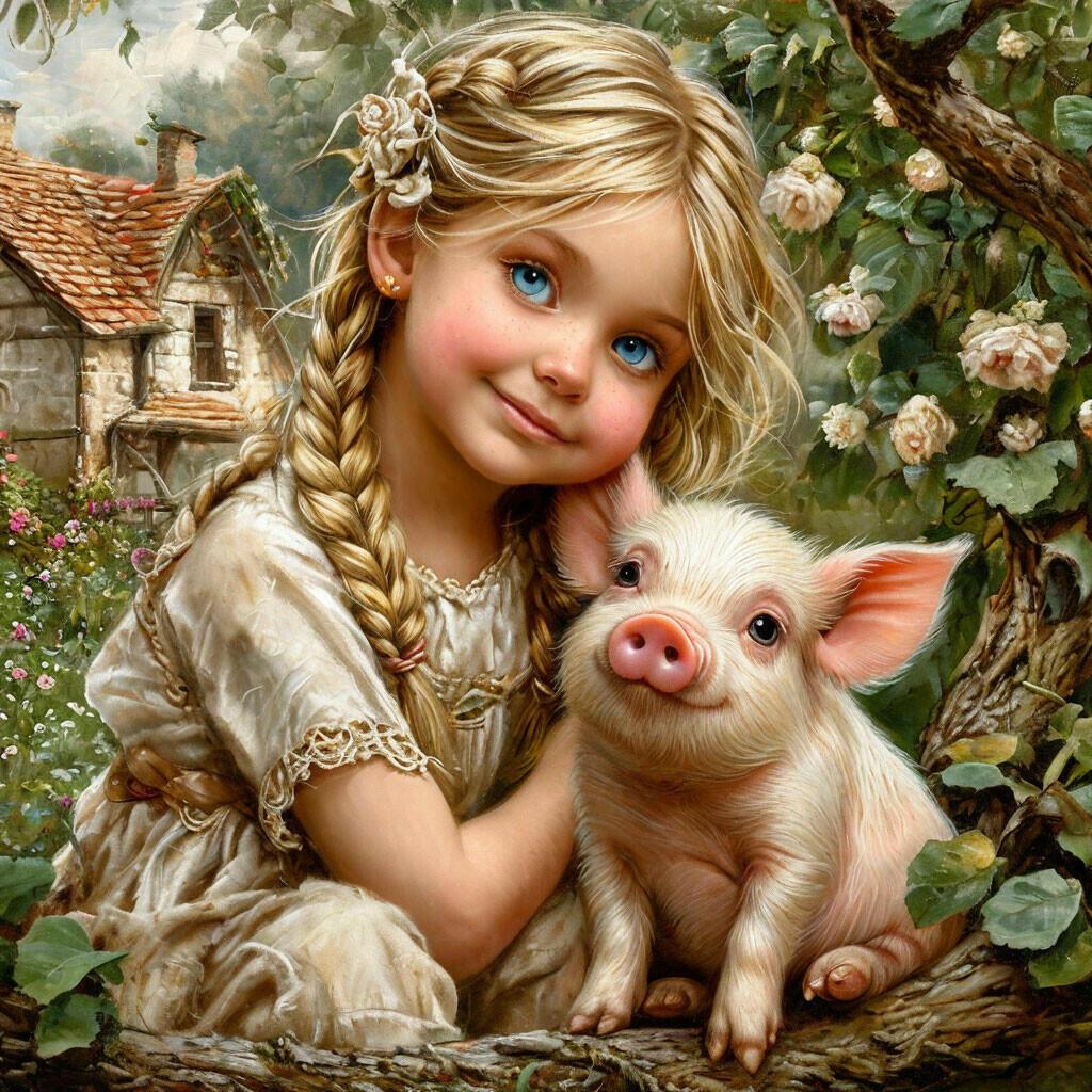 ПОЙМАЛА ХРЮШКУ НА ДОРОГЕ