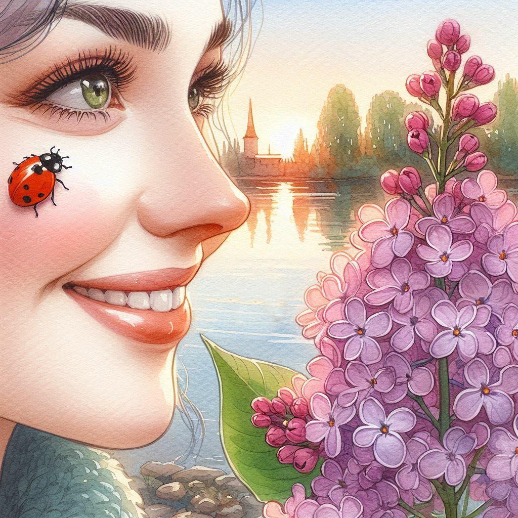 М. Б. (Божа корівка повзе по твоїй щоці)