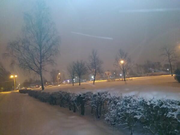 СНЕГ В МАРТЕ