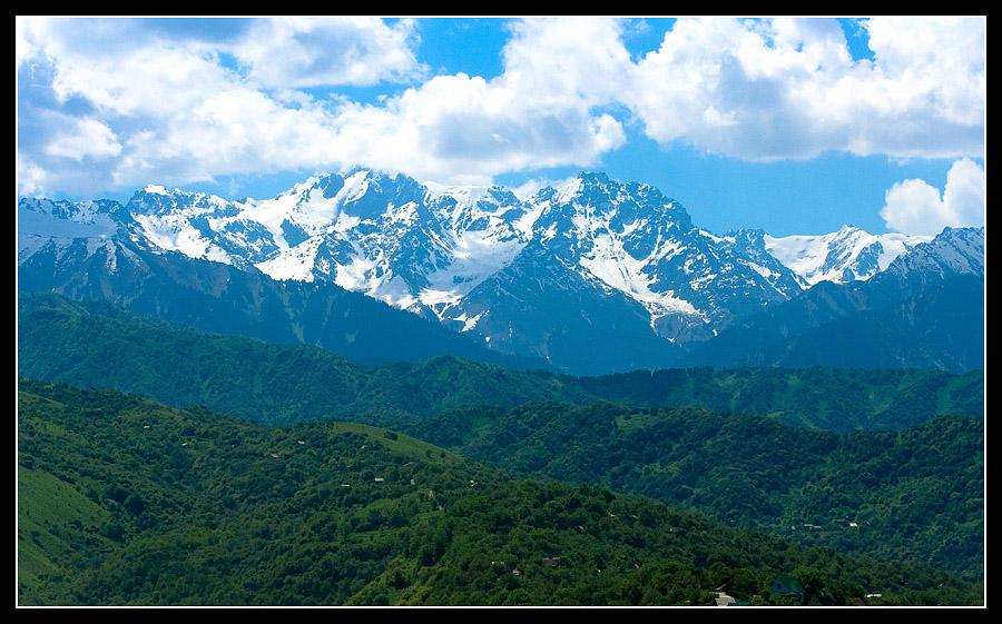Я сердце оставил в горах Тяньшаня (подражание Ю.Визбору и Р.Бернсу)