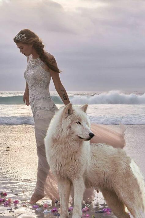 О женщине и хаски