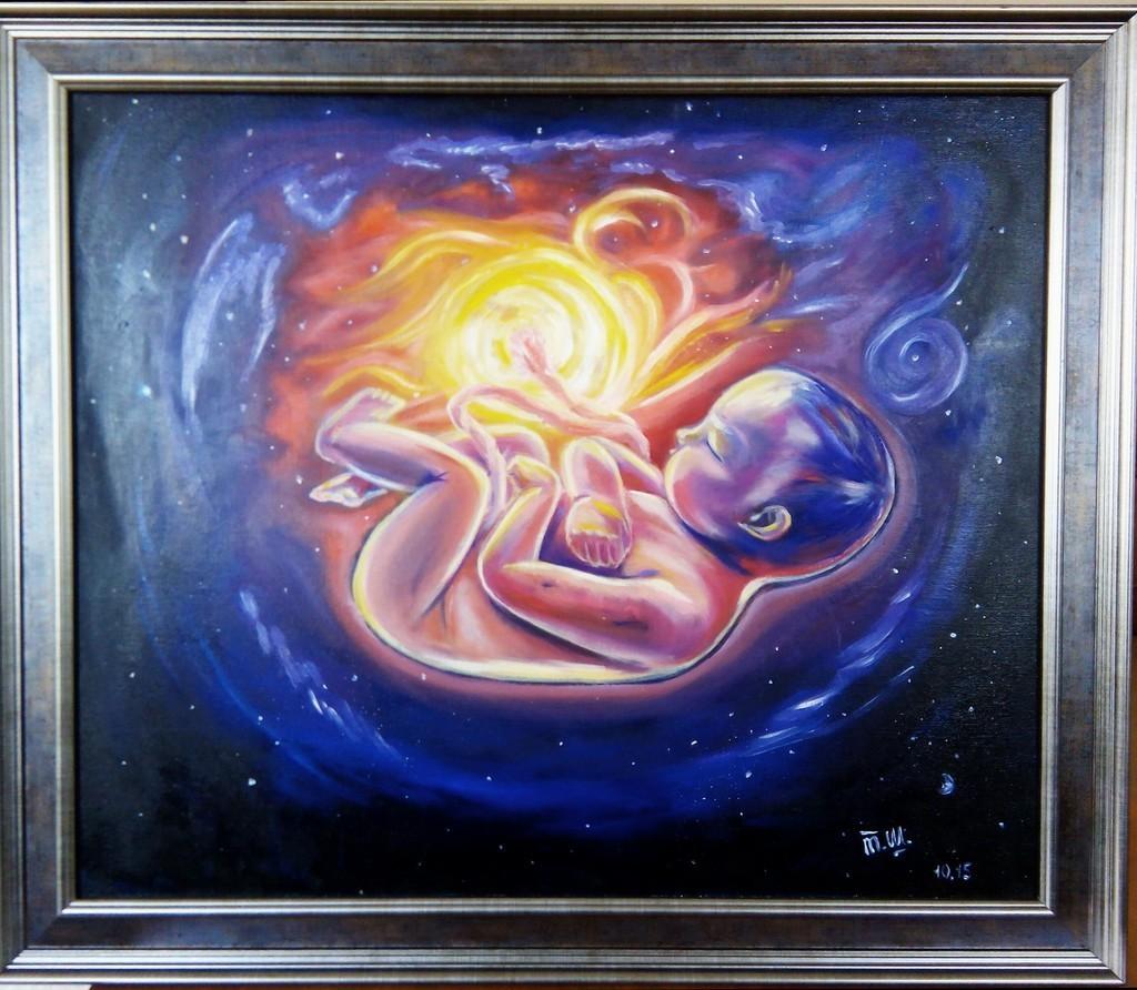 Рождение.. Написано на картину Татьяны Шендерович