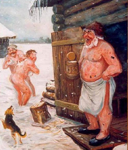 У старого деда на рынке.