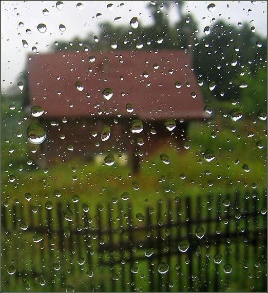 Дождь в деревне