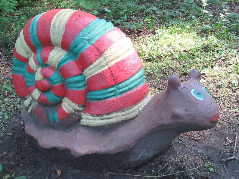 Как улитка в гости шла