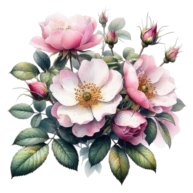 Очаровательный шиповник