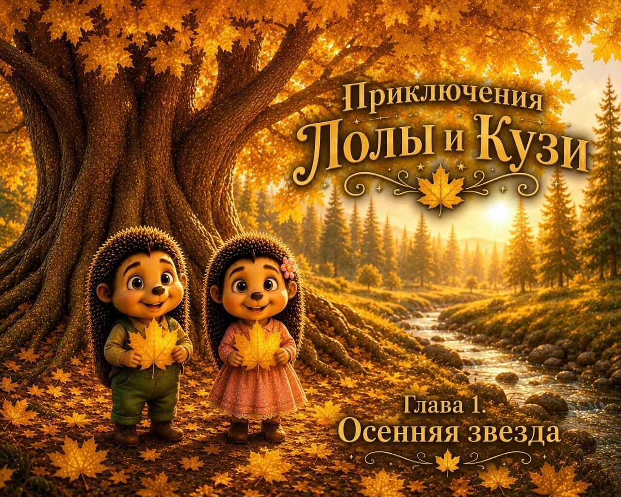 Приключения Лолы и Кузи. Глава 1. Осенняя звезда (сказка)