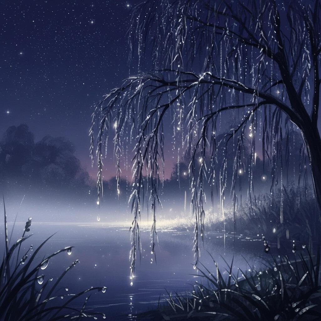 Лунная акварель