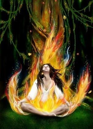 Приворотное зелье или танцующая в огне