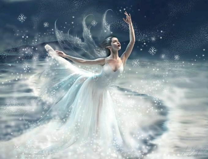 Зима, как прима-балерина