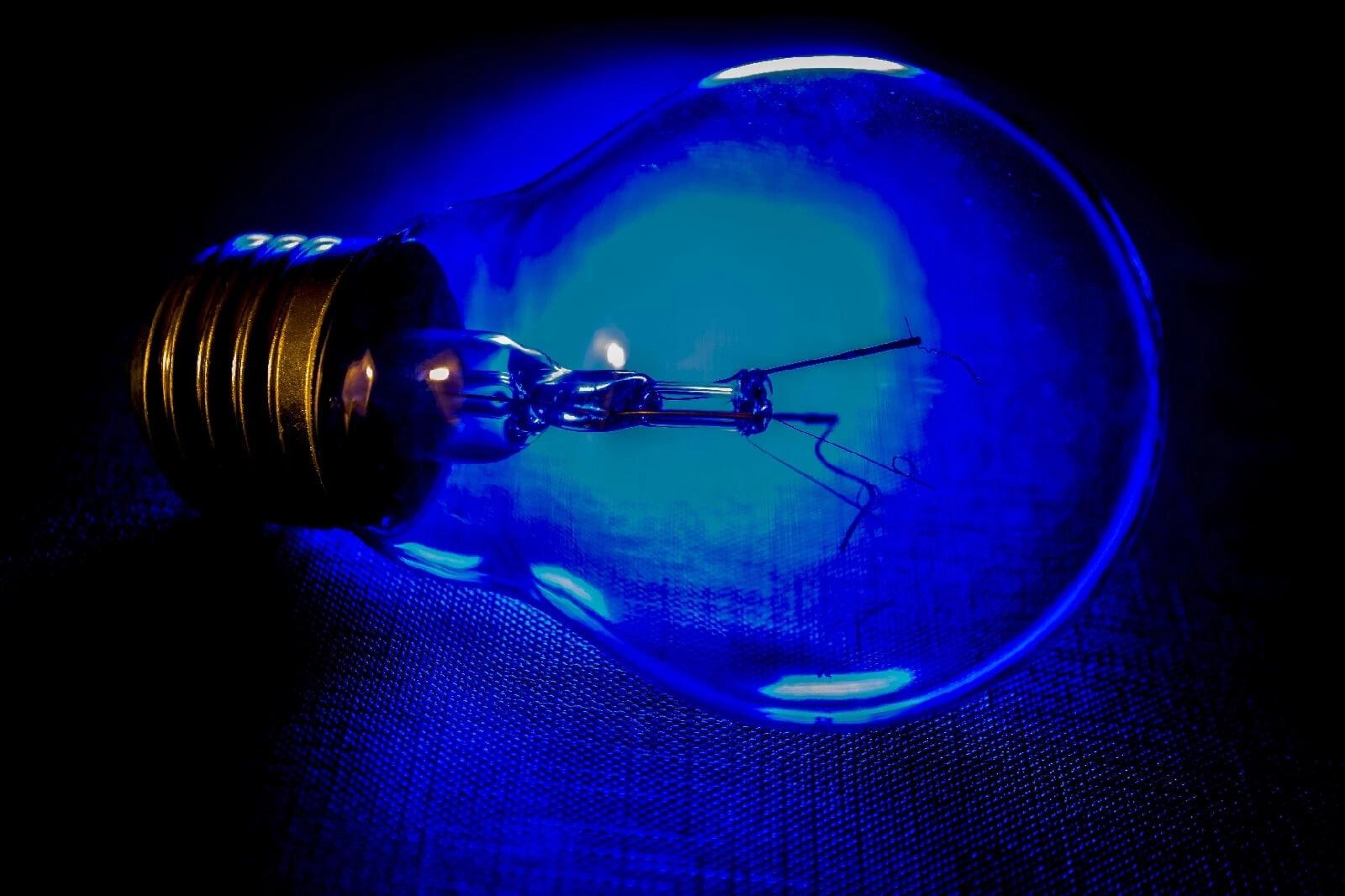 Синяя лампа