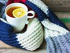 Горячий чай и холод