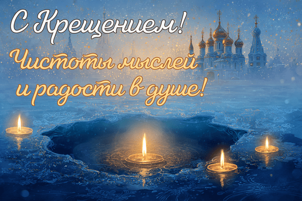 Друзья, поздравляю вас с Великим Светлым ПРАЗДНИКОМ – с ПРАЗДНИКОМ Крещения!