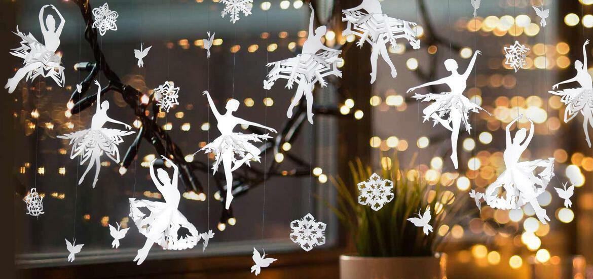 белая снежинка